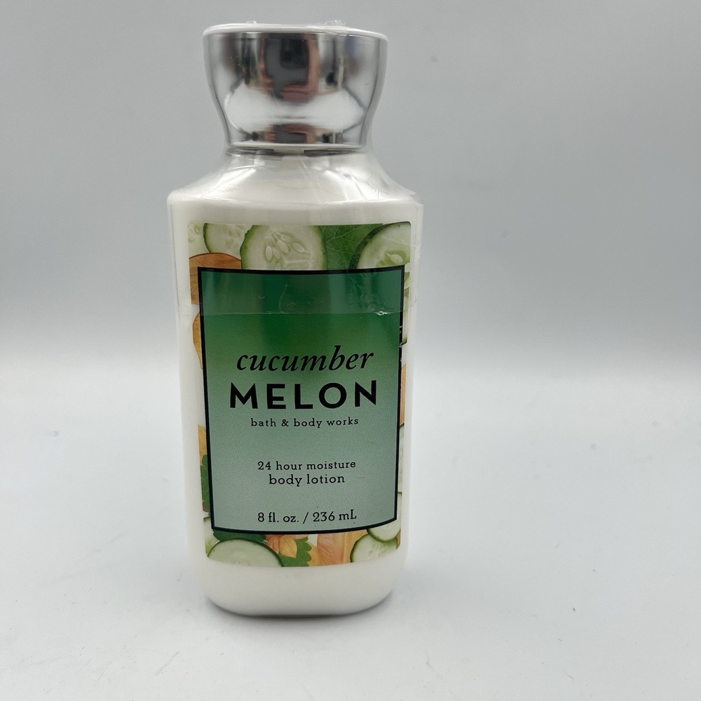New! Sealed Bath & Body Works Cucumber Melon Body Lotion Moisturizer Cream 8oz